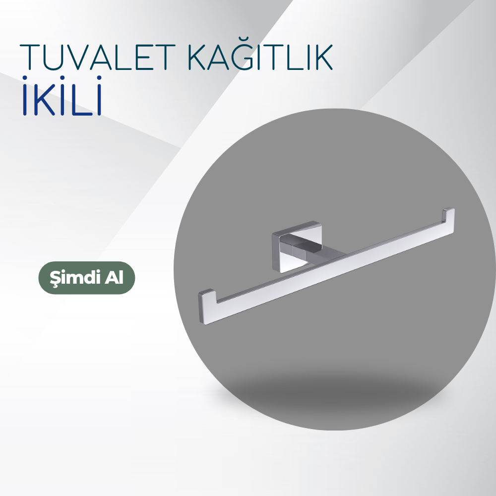 İKİLİ AÇIK TUVALET KAĞITLIK