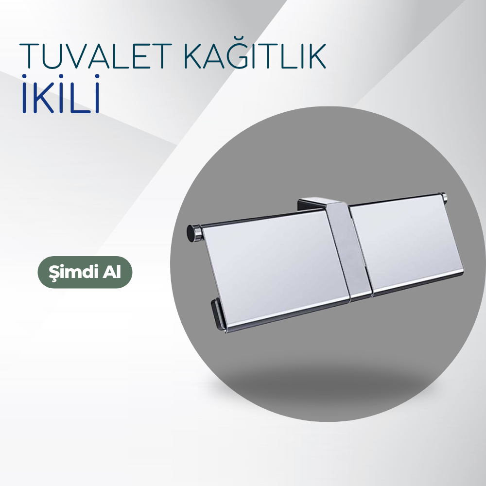 İKİLİ RUVALET KAGITLIK
