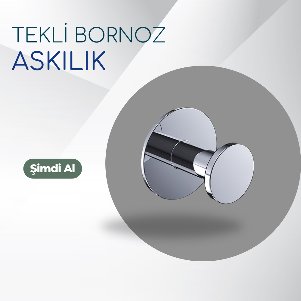 Tekli Bornoz Askılık