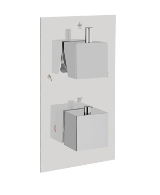 Artema AquaHeat S2 Ankastre banyo/duş bataryası (3 yollu yönlendirici) (sıva üstü grubu) - 1