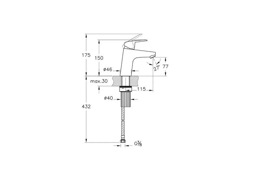 Artema Flow Round BluEco Lavabo Bataryası - Artema (1)