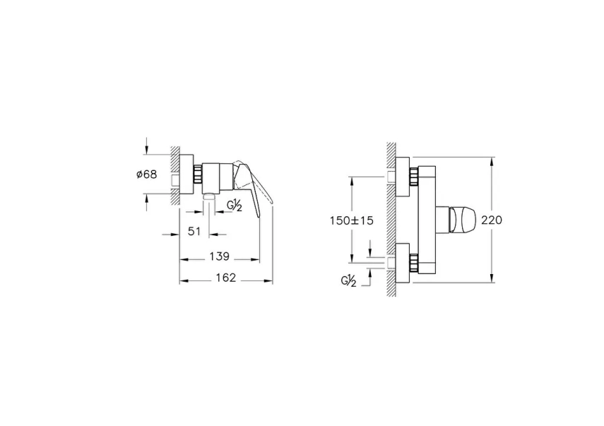 Artema Flow Round Duş Bataryası - Artema (1)