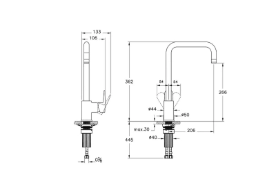 Artema Flow Soft Eviye Bataryası (U-tip) - 2