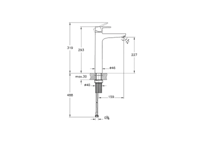 Artema Flow Soft Lavabo Bataryası (çanak) - 2