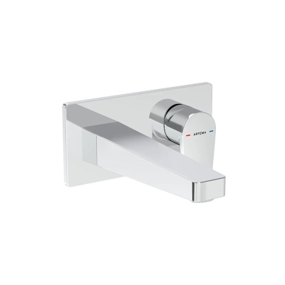 Artema Flow Square Ankastre Lavabo Bataryası (sıva üstü grubu) - 1