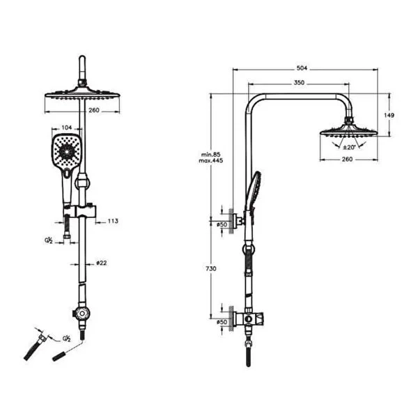 Artema Joy 3S Duş Sistemi - Artema (1)