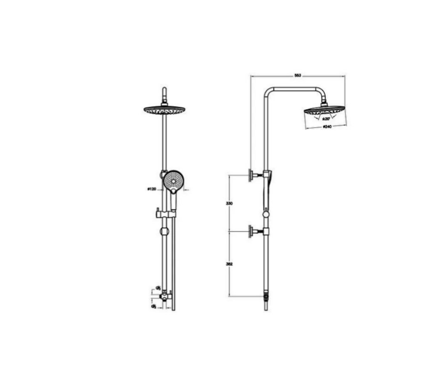 Artema Joy Round 200 Duş Kolonu - Artema (1)