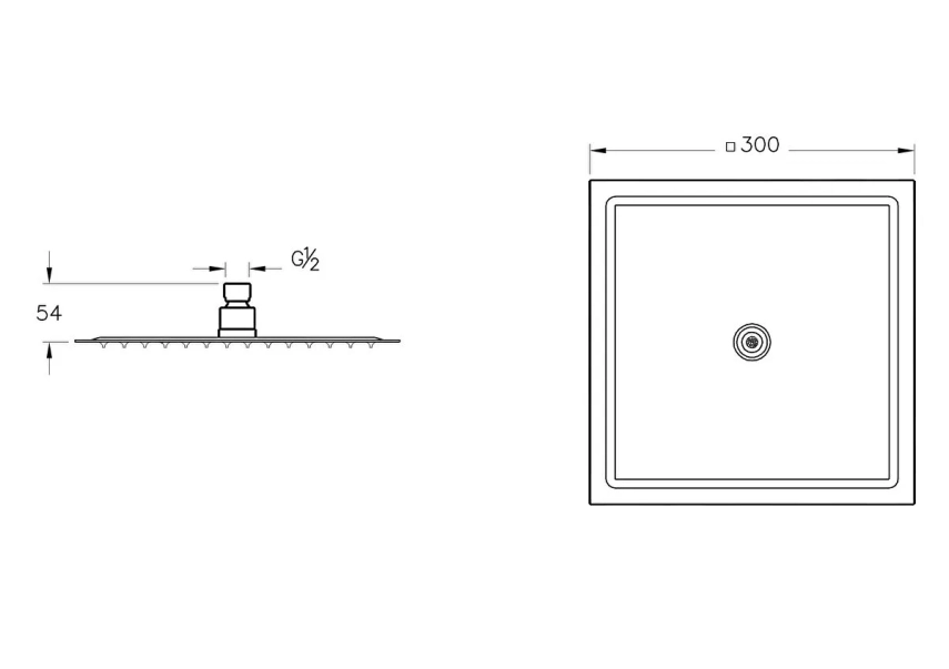 Artema Lite LS duş başlığı (300mm) - Artema (1)