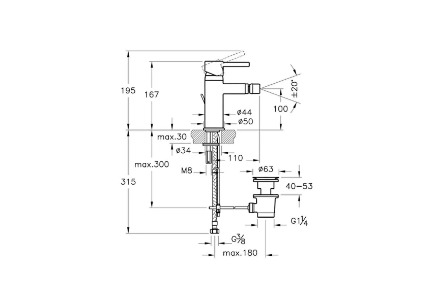 Artema Minimax S Bide Bataryası (sifon kumandalı) - Artema (1)