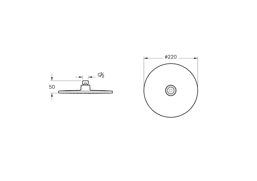 Artema Rain L duş başlığı - Artema (1)