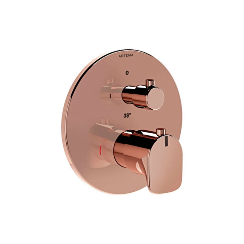 Artema Root Round Ankastre Termostatik Duş Bataryası (V-Box, sıva üstü grubu) - Artema (1)