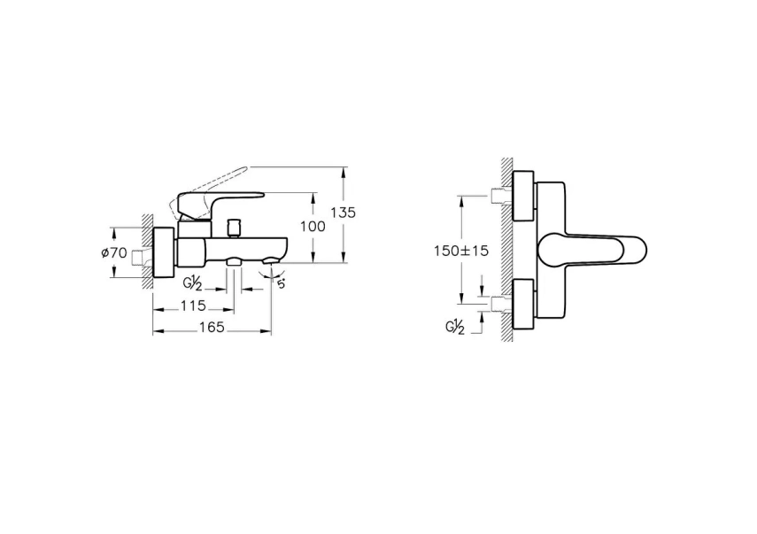 Artema Root Round Banyo Bataryası - Artema (1)