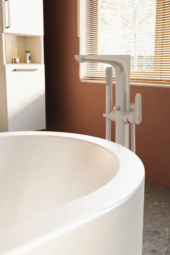 Artema Root Round Küvet Bataryası (yerden, el duşlu) - Artema (1)