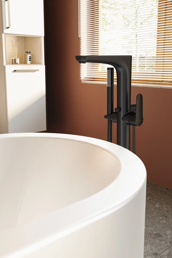 Artema Root Round Küvet Bataryası (yerden, el duşlu) - Artema (1)