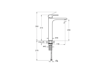 Artema Root Round Lavabo Bataryası (çanak) - 3