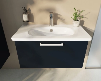 Artema Root Round Lavabo Bataryası pop-uplı , krom - 2