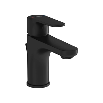 Artema Root Round Lavabo Bataryası pop-uplı , mat siyah - 1