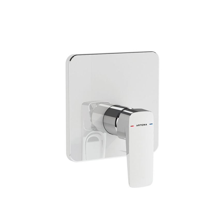 Artema Root Square Ankastre Duş Bataryası (V-Box, sıva üstü grubu) - Artema