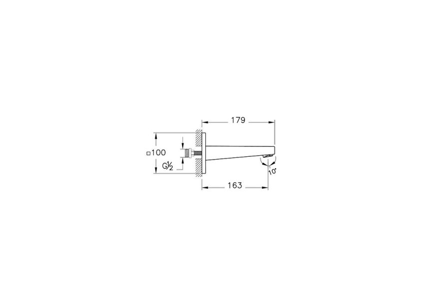 Artema Flow Square Çıkış Ucu - Artema (1)