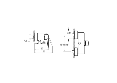 Artema Root Square Duş Bataryası - 6