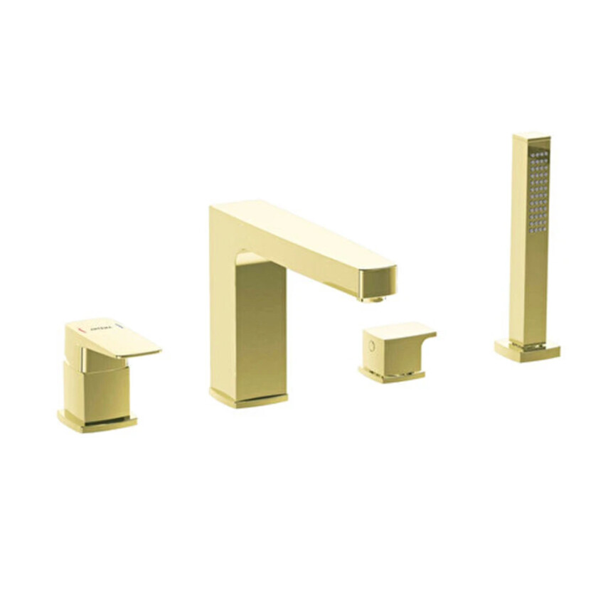 Artema Root Square Küvet Bataryası (4 delikli) - Artema