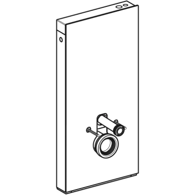 Geberit Monolith Plus Asma Klozet Modülü – 101 cm, Kum Grisi Cam - 3