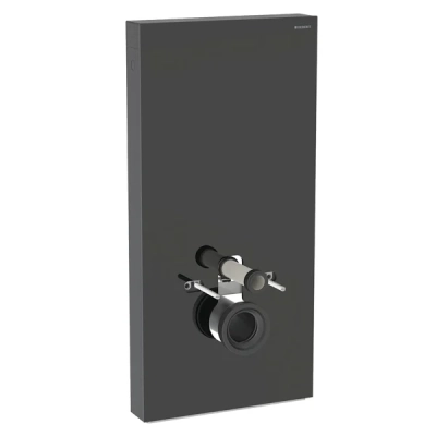 Geberit Monolith Plus Asma Klozet Modülü – 101 cm, Siyah Cam - 1