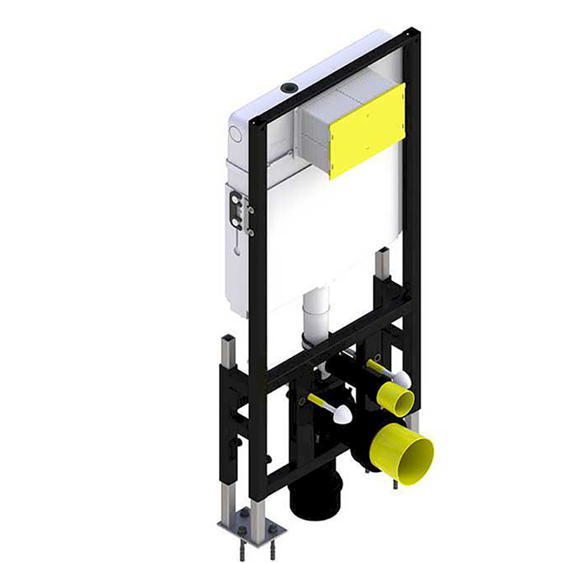 Bocchi Alçı Duvar Uyumlu Asma Klozetler İçin Gömme Rezervuar12 cm - Bocchi