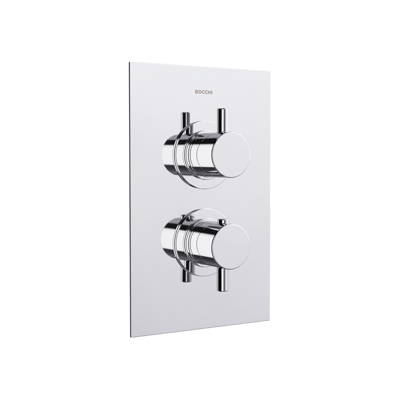 Bocchi Ankastre Termostatik Duş Bataryası 2 Çıkışlı, 150x240 mm - Bocchi (1)