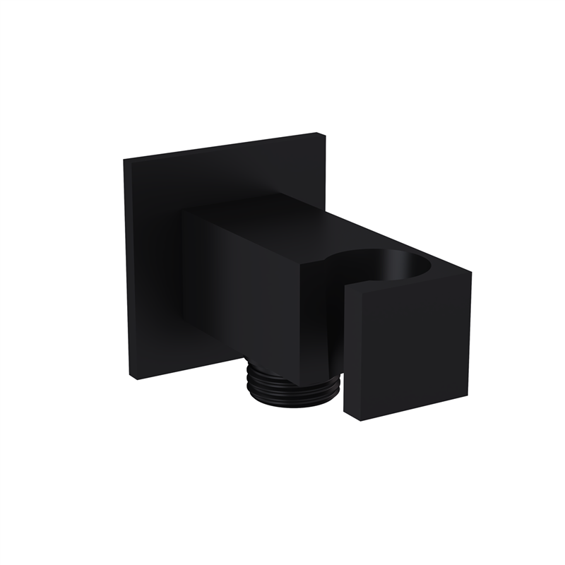 Bocchi Askılı El Duşu Çıkış Dirseği, Siyah - Bocchi (1)