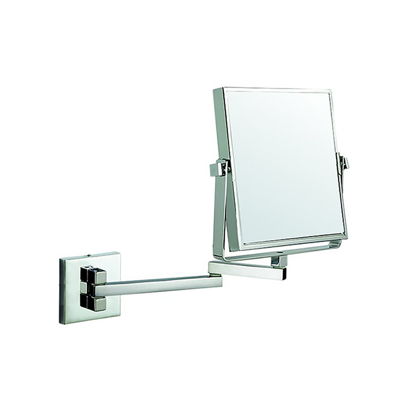 Bocchi Ayna Çift Yönlü Çift Kollu Kare 3X Krom - Bocchi (1)