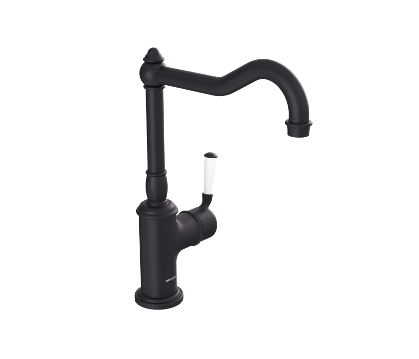 Bocchi Burlington Antik Siyah Mutfak Eviye Bataryası - Bocchi