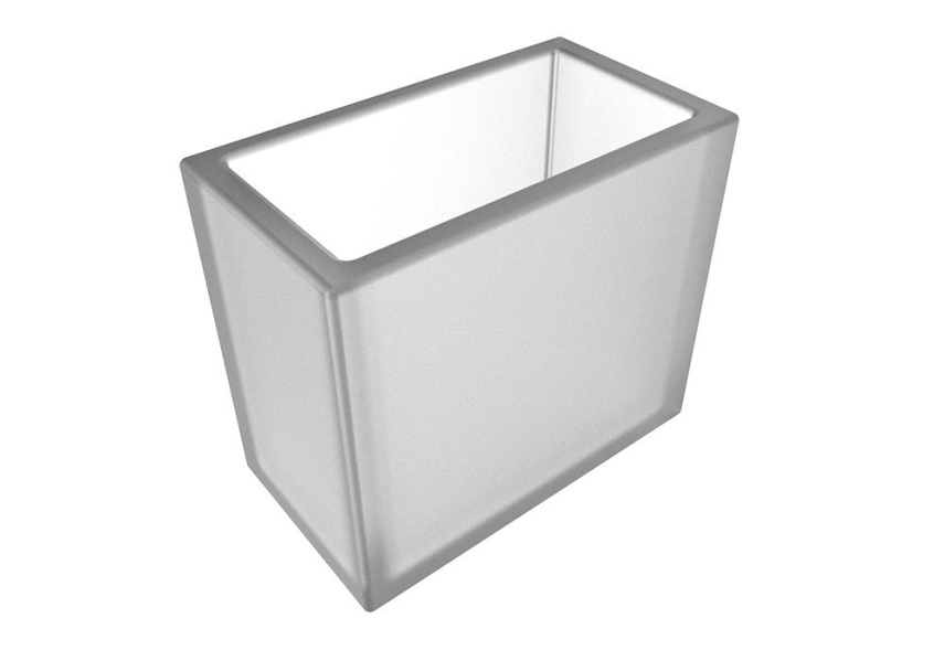 Bocchi Catanıa Diş Fırçalık T. Ü. Beyaz Cam - Bocchi