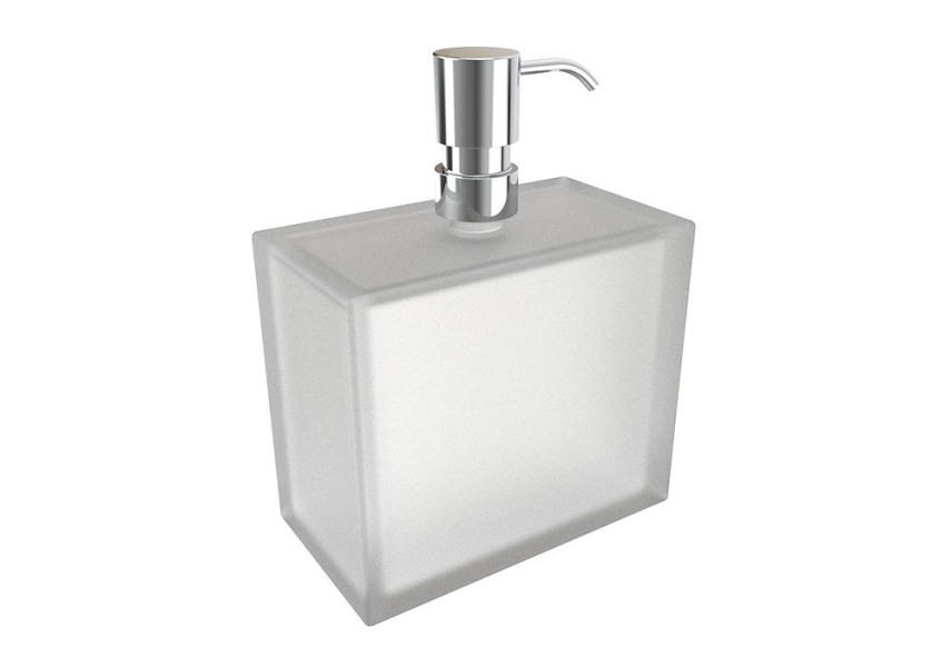 Bocchi Catanıa Sıvı Sabunluk T. Ü. Beyaz Cam Krom - Bocchi