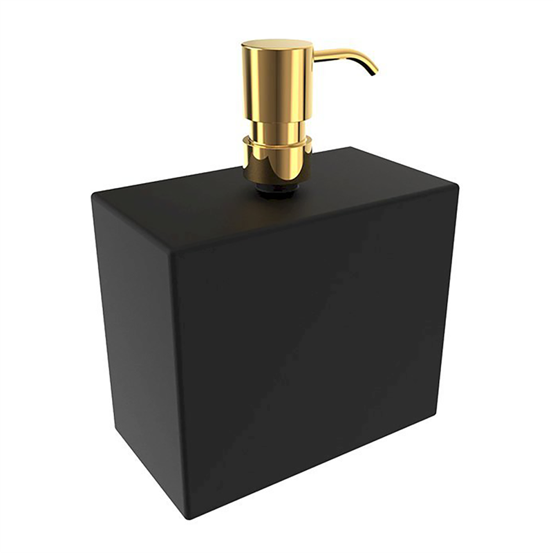 Bocchi Catanıa Sıvı Sabunluk T. Ü. Siyah Cam Altın - Bocchi (1)