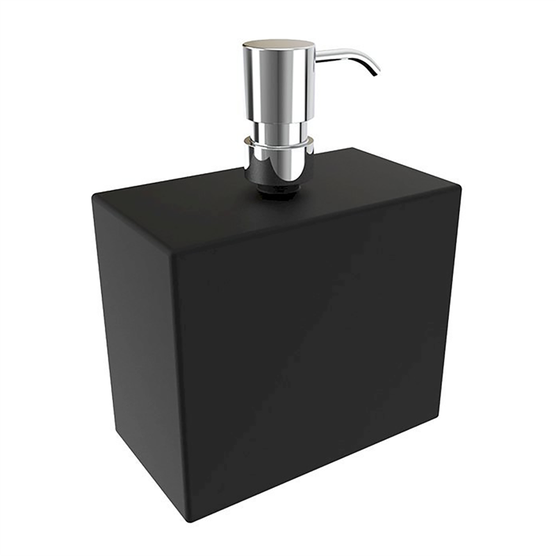 Bocchi Catanıa Sıvı Sabunluk T. Ü. Siyah Cam Krom - Bocchi (1)