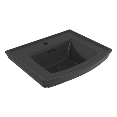 Bocchi Classico Lavita Lavabo 60 cm Parlak Siyah - 3