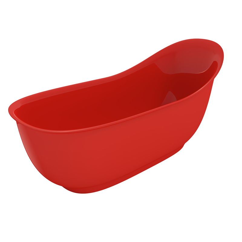 Bocchi Classico Parlak Kırmızı Küvet 196x90 cm - Bocchi