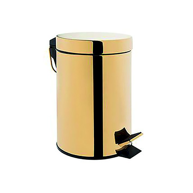 Bocchi Çöp Kovası Pedallı 5Lt Altın - Bocchi (1)