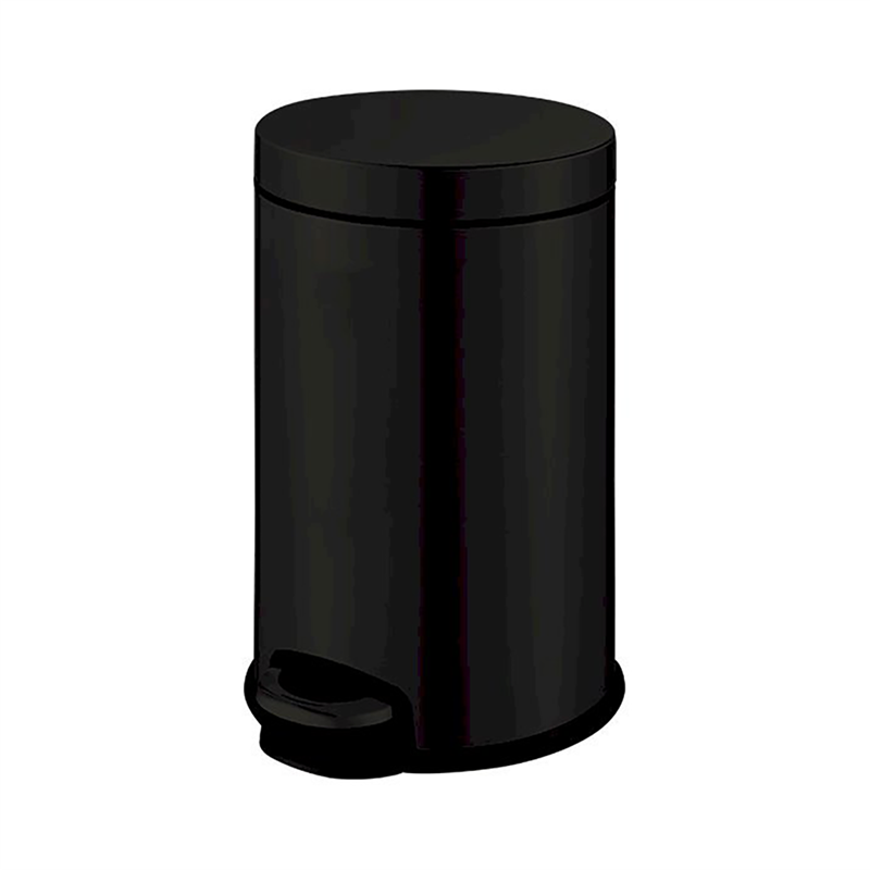 Bocchi Çöp Kovası Pedallı 5Lt Mat Siyah - Bocchi (1)