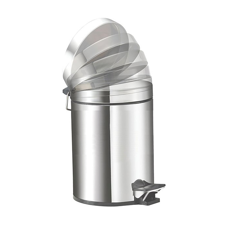 Bocchi Çöp Kovası Pedallı Soft Close 3Lt Krom - Bocchi (1)