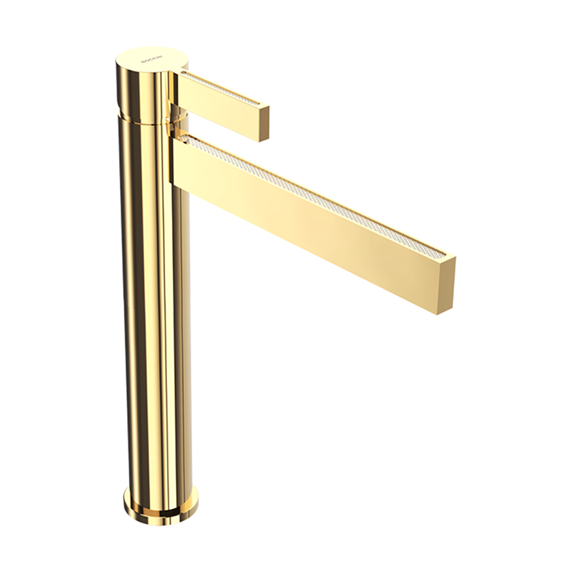 Bocchi Cube Crystal Altın Çanak Lavabo Bataryası - Bocchi (1)