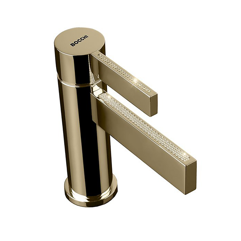 Bocchi Cube Crystal Altın Lavabo Bataryası - Bocchi (1)