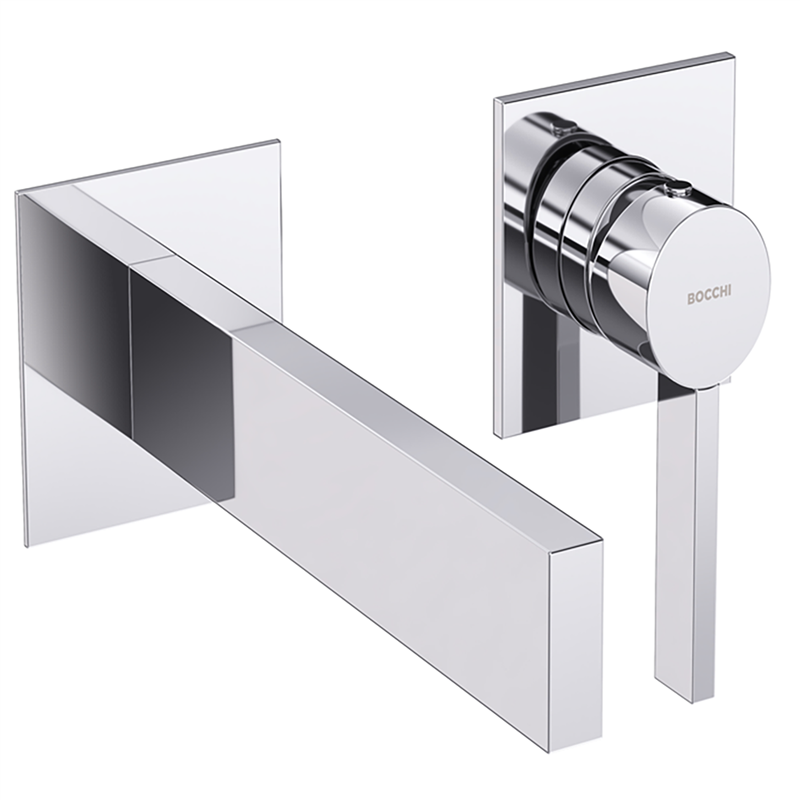 Bocchi Cube Krom Ankastre Lavabo Bataryası - Bocchi (1)