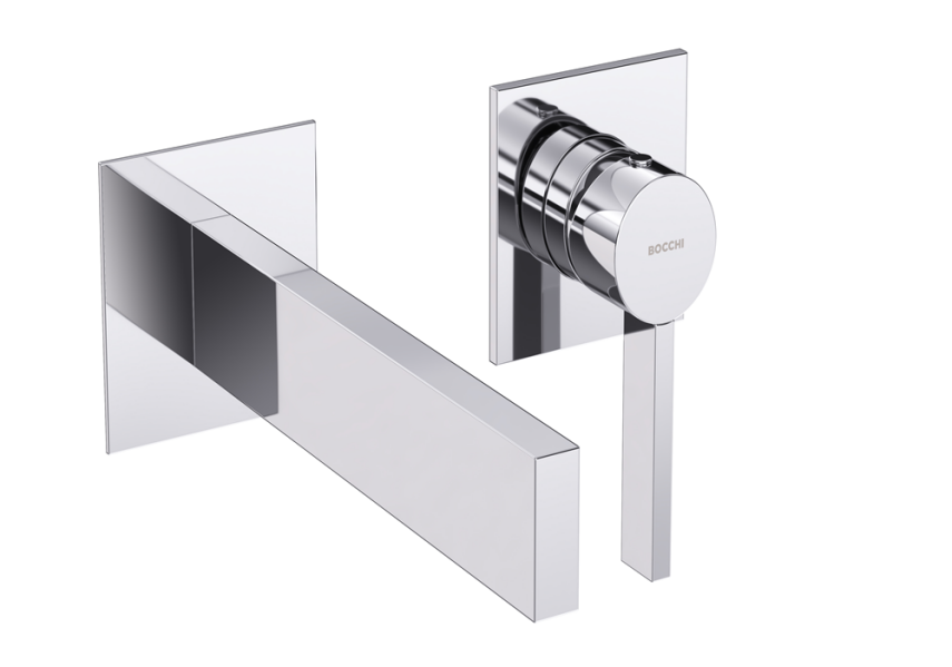 Bocchi Cube Krom Ankastre Lavabo Bataryası - Bocchi