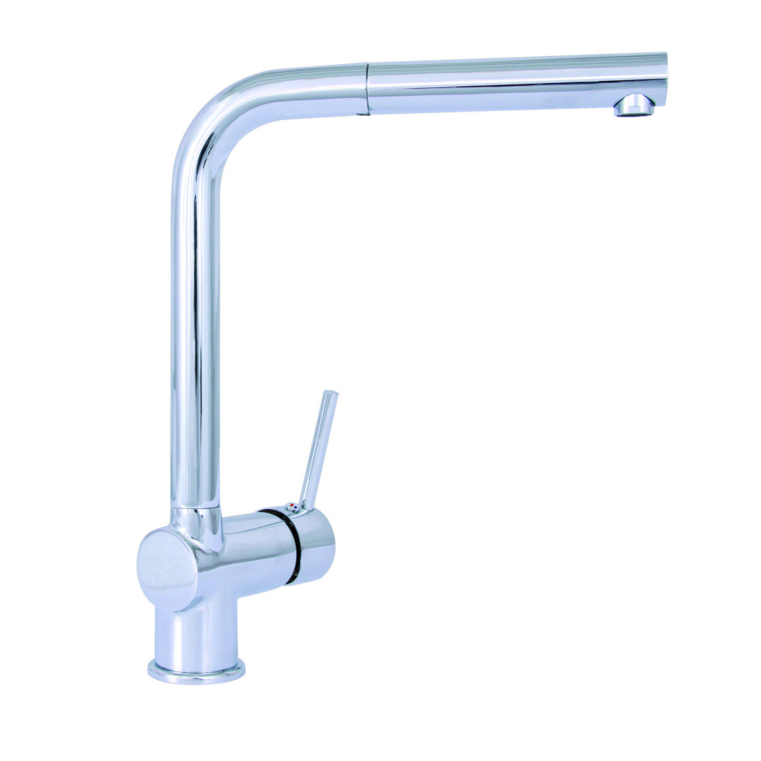 Bocchi El Duşlu Mutfak Eviye Bataryası Krom - Bocchi