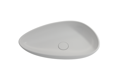 Bocchi Etna 58 cm Çanak Lavabo Mat Beyaz - 7