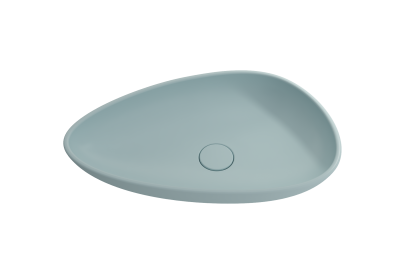 Bocchi Etna 58 cm Çanak Lavabo Mat Buz Mavisi - 2