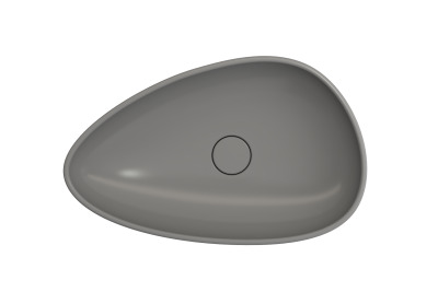 Bocchi Etna 58 cm Çanak Lavabo Mat Gri - 4