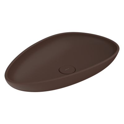 Bocchi Etna 58 cm Çanak Lavabo Mat Kahve - 1